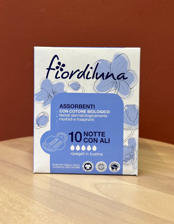 ASSORBENTI BIODEGRADABILI  notte con ali