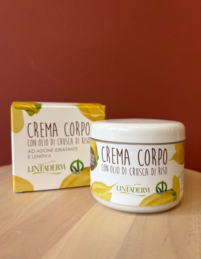 CREMA CORPO con olio di crusca di riso