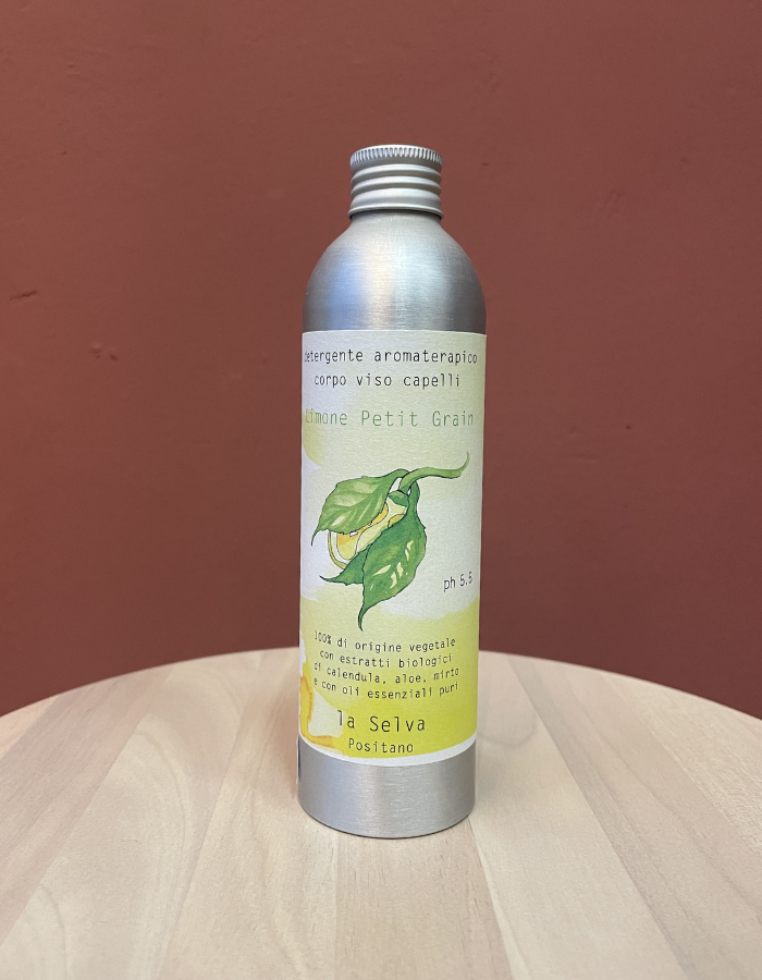 DETERGENTE aromaterapico limone e petit grain