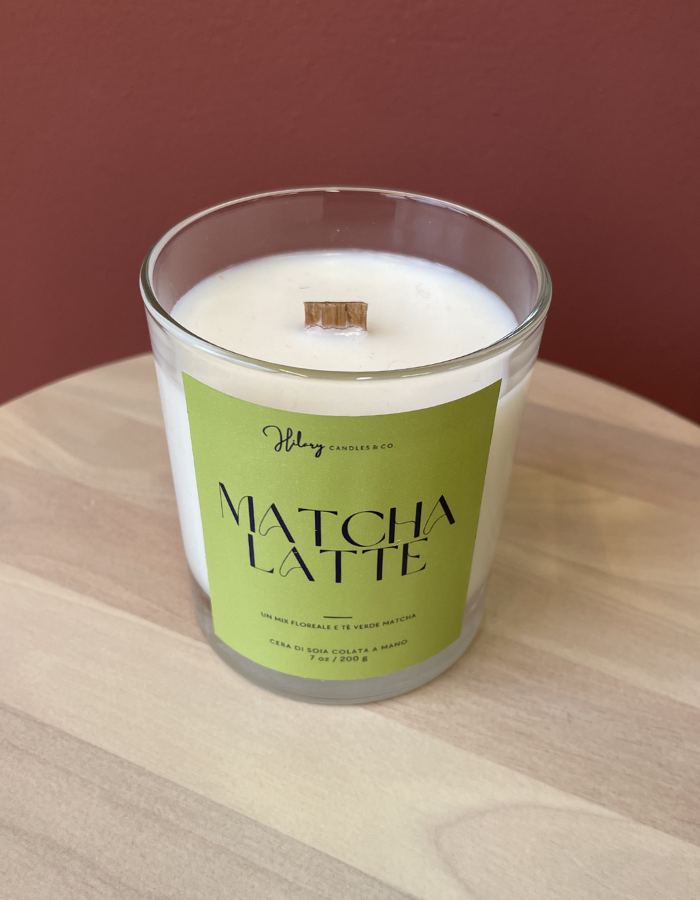 CANDELA in cera di soia Matcha Latte