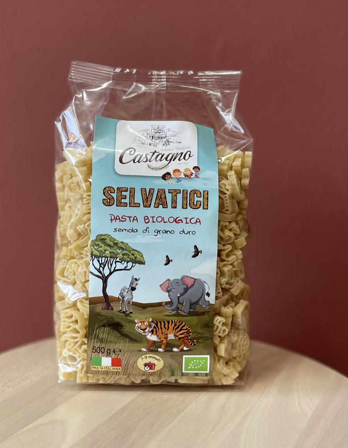 PASTA di SEMOLA DI GRANO DURO BIOLOGICA - fomato bambini - 2