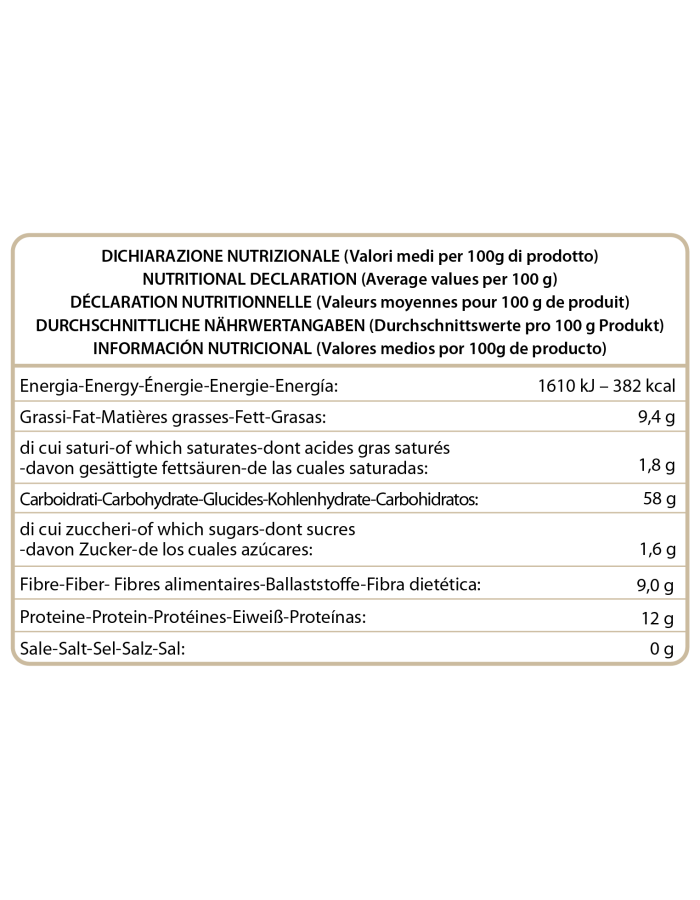 PASTA INTEGRALE di Avena