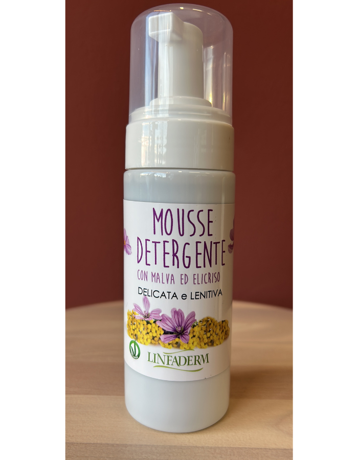 MOUSSE DETERGENTE VISO MALVA ED ELICRISO