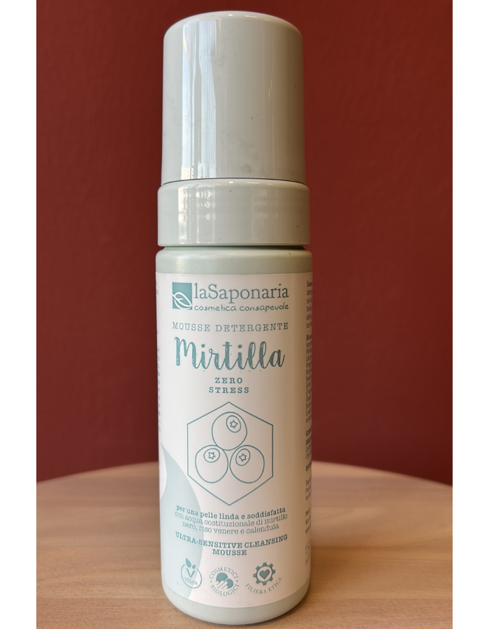 MOUSSE DETERGENTE VISO "Mirtilla"